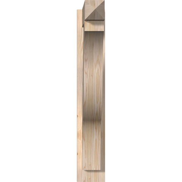 Funston Smooth Arts And Crafts Outlooker, Douglas Fir, 5 1/2W X 22D X 34H